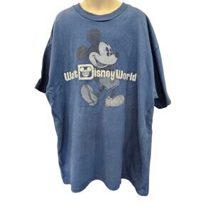 Blue Walt Disney original parks short sleeve Casual t shirt EUC kids XL unisex